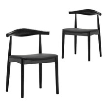 Hans Wegner Replica Elbow Dining Chairs (Set of 2)