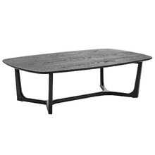 Stevie Rectangular Ash Wood Coffee Table