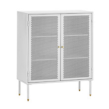 Mesh 2 Door Cabinet