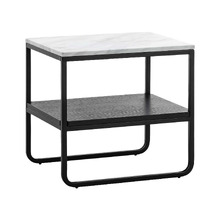 Cetus Cultured Marble Side Table