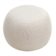 Light Beige Phoebe Cushion Ottoman