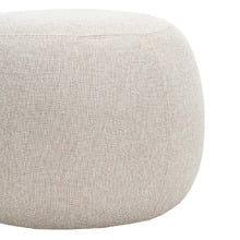 Light Beige Phoebe Cushion Ottoman