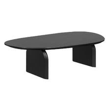 Elara Pebble American Oak Wood Coffee Table