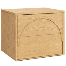 Persei 2 Drawer Bedside Table