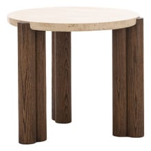 Dani Turkish Travertine Side Table