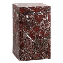 Gaia Marble Plinth Side Table