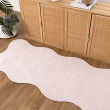 Blush Effie Hand-Tufted Scalloped Runner