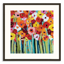 Julies Blooms Framed Wall Art