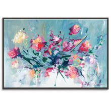Courage To Bloom Printed Wall Art