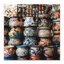 Mexican Pots Printed Wall Art