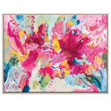 Pink Wings Printed Wall Art