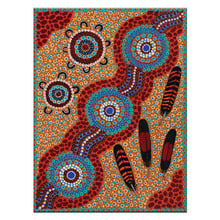 Collecting Feathers Printed Wall Art