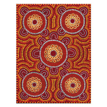 Out Bush Telling Stories Printed Wall Art