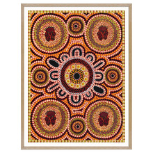 Family Hunting Echidna Printed Wall Art