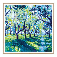 Spring Plumb Trees Printed Wall Art