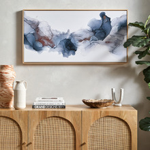 Fire & Ice Abstract Printed Wall Art