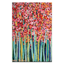 Pink Jonquils Stretched Canvas