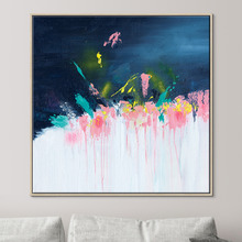 Coral Canvas Wall Art