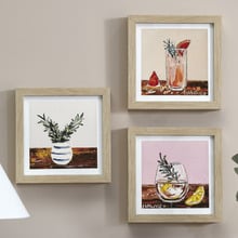 3 Piece Harmonious Spirits Framed Paper Print Wall Art Set