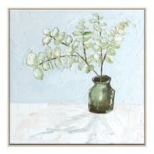 Blue on Eucalypt Printed Wall Art