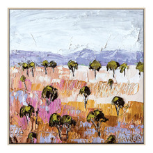Colourful Land II Canvas Wall Art