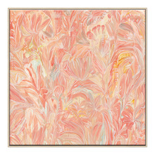 Peach Passion Canvas Wall Art