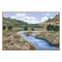 The World Was Fair the Mountains Tall Canvas Wall Art