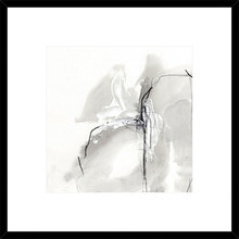 Monochrome Gestures I Framed Print