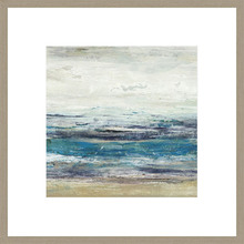 Indigo Horizon II Framed Print