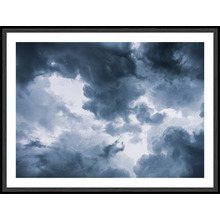 Dark Storm Clouds Framed Print