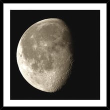 Moon Framed Print