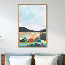 Leaving Behind No. 1 Canvas Wall Art