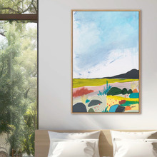 Leaving Behind No. 2 Canvas Wall Art