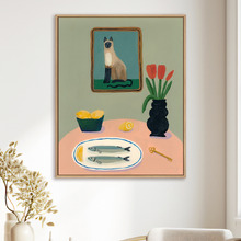 Siamese Still Life Canvas Wall Art