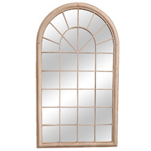 Extra Large Garden Arched Window Mirror