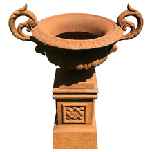 Campana Cast Iron Urn & Base