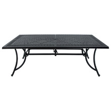 213cm Thera Cast Aluminium Outdoor Dining Table