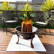 Vesuvius Fire Pit BBQ with Lid