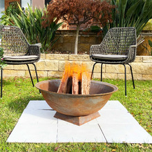 Stanley Deep Bowl Cast Iron Fire Pit