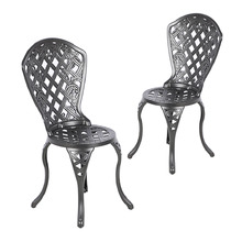 Rufina Aluminium Outdoor Chairs (Set of 2)