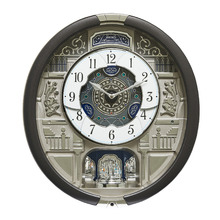 Grey Seiko Musical Wall Clock