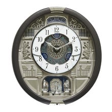 Grey Seiko Musical Wall Clock