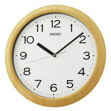 Soleil Wood-Look Wall Clock