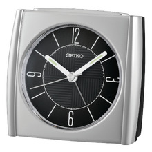 Silver Perennial Alarm Clock