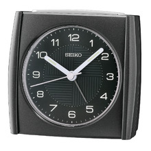 Matte Charcoal Elio Alarm Clock