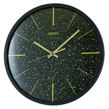 Black Speckled Horatio Wall Clock