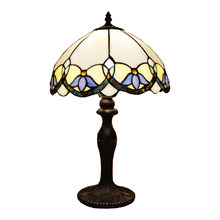 48cm Wisteria Tiffany Bedside Lamp