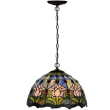 Tulip Tiffany-Style Pendant Light