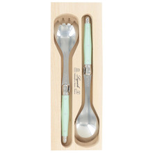 2 Piece Mint Laguiole Debutant Salad Server Set