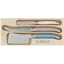3 Piece Laguiole Debutant Cheese Knife Set